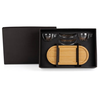 Kit Café Personalizado 5 Peças  SMKT-90255 Brinde Personalizado