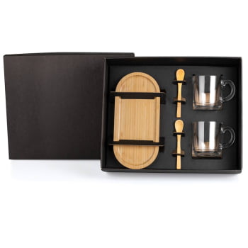Kit Café Personalizado 5 peças  SMKT-90257 Brindes Personalizados