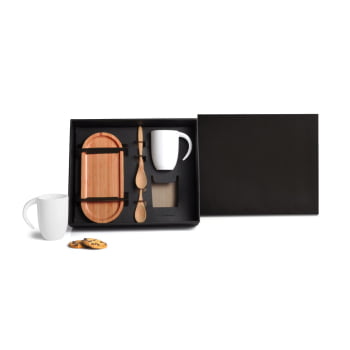 Kit Café Personalizado 5 Peças  SMKT-90296 Brinde Personalizado