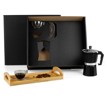 Kit Café Personalizado 6 Peças  SMKT-90233 Brinde Personalizado