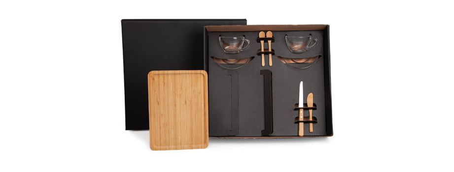 Kit Café Personalizado 9 Peças  SMKT-90142 Brinde Personalizado