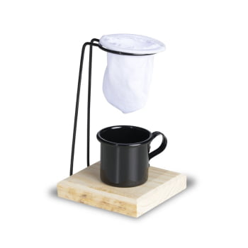 Kit Café Personalizado Metal 3 Peças X14628 Brinde Personalizado