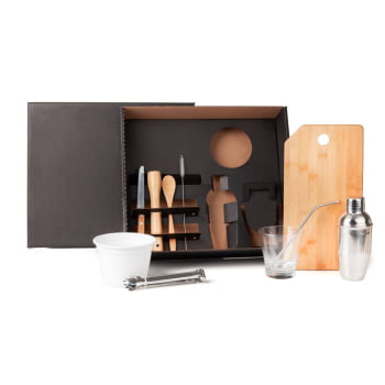 Kit Caipirinha Personalizada 10 Peças SMKT-90227 Brinde Personalizado