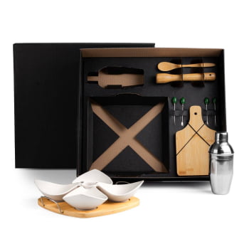 Kit Caipirinha Personalizada 14 Peças SMKT-9033C Brindes Personalizado