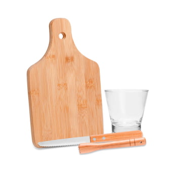 Kit Caipirinha Personalizada 4 Peças SMKC-00253 Brinde Personalizado