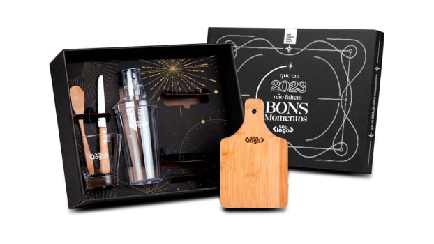 Kit Caipirinha Personalizada 5 Peças SMKT-90175 Brinde Personalizado