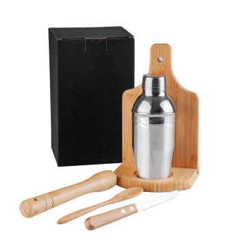 Kit Caipirinha Personalizada 6 Peças SMKC-00423 Brindes Personalizado