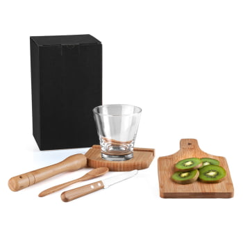 Kit Caipirinha Personalizada 6 Peças SMKC-00463 Brindes Personalizado