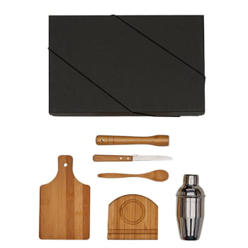 Kit Caipirinha Personalizada 6 Peças SMKE-00423 Brinde Personalizado