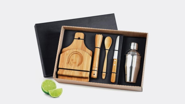 Kit Caipirinha Personalizada 6 Peças SMKE-00423 Brinde Personalizado