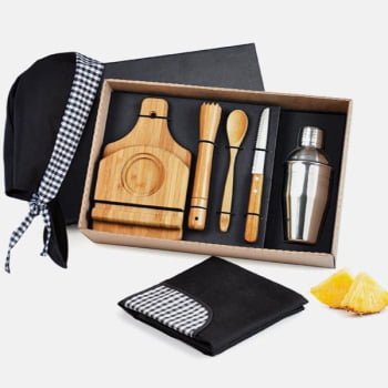 Kit Caipirinha Personalizada 8 Peças SMKE-01423 Brinde Personalizado