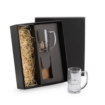 Kit Canecas Personalizado 2 Peças 340 ML SMVI-18342 Brinde Personalizado
