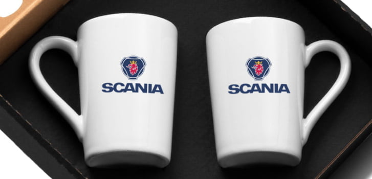 Kit Canecas Personalizado 230 ML SMCO-21230 Brinde Personalizado
