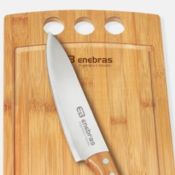 Kit Churrasco Personalizado 2 Peças Caixa Preta SMMB-21083 Brindes Personalizados