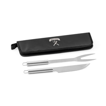 Kit Churrasco Personalizado 2 Peças SP94136 Estojo 210D Brinde Personalizado