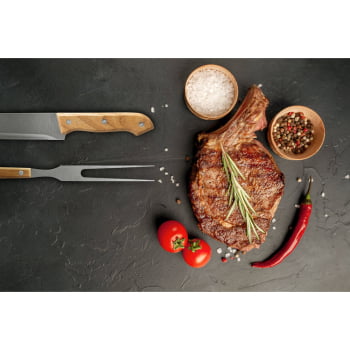 Kit Churrasco Personalizado 3 Peças SP94145 Estojo 210D Brinde Personalizado