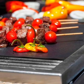 Kit Churrasco Personalizado 5 Peças com Esteira Grill SMKT-90224 Brindes Personalizados