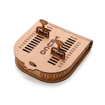 Kit Churrasco Personalizado 8 Peças Com jogo de Cartas SMKT-90077 Brinde Personalizado