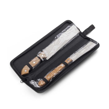 Kit Churrasco Personalizado Estojo de Nylon 3 Peças ASIKC0124 Brindes Personalizados