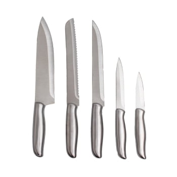 Kit Churrasco Personalizado Maleta com Revestimento 5 Peças X10081B Brinde Personalizado
