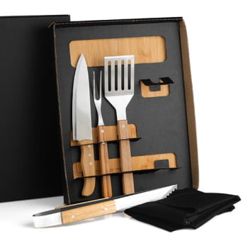Kit Quejo Personalizado 11 Peças Taças para Vinho SMKT-9027Q-BCO Brinde Personalizado