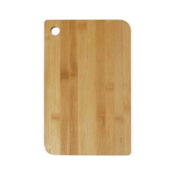 Tábua de Corte Personalizada 28x18 cm Bambu com Canaleta X18587 Brinde Personalizado