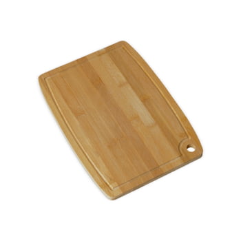 Tábua de Corte Personalizada 28x18 cm Bambu com Canaleta X18590 Brindes Personalizados