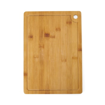Tábua de Corte Personalizada 28x22 cm Bambu com Canaleta X18583 Brindes Personalizados