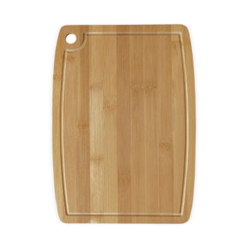 Tábua de Corte Personalizada 30x20 cm Bambu com Canaleta X18591 Brinde Personalizado