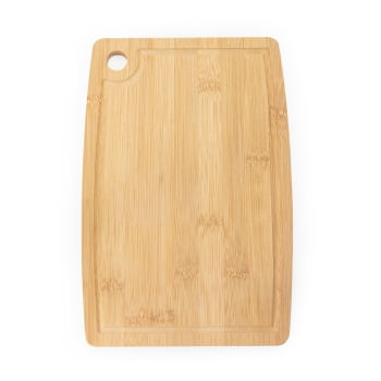 Tábua de Corte Personalizada 30x20 cm Bambu com Canaleta X18591B Brindes Personalizados
