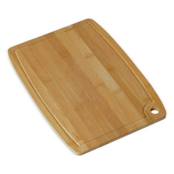 Tábua de Corte Personalizada 33x24 cm Bambu com Canaleta X18592 Brinde Personalizado