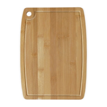 Tábua de Corte Personalizada 33x24 cm Bambu com Canaleta X18592 Brinde Personalizado