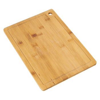 Tábua de Corte Personalizada 34x24 cm Bambu com Canaleta X18599 Brinde Personalizado