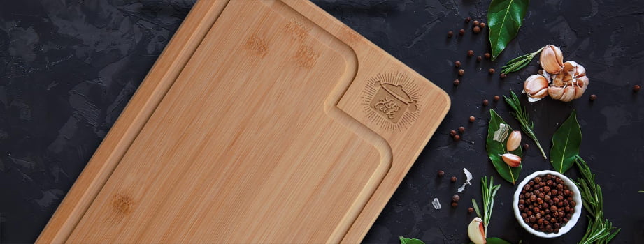 Tábua Personalizada para Churrasco Bambu 27x22 cm SMTA-04003 Brinde Personalizado