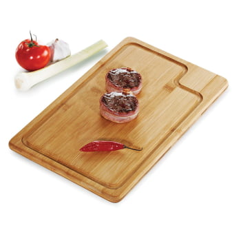 Tábua Personalizada para Churrasco Bambu 27x22 cm SMTA-04003 Brinde Personalizado