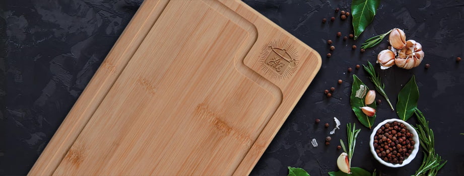 Tábua Personalizada para Churrasco Bambu 32x20 cm SMTA-19003 Brinde Personalizado