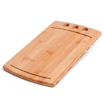 Tábua Personalizada para Churrasco Bambu 37x22 cm SMTA-21003 Brindes Personalizados