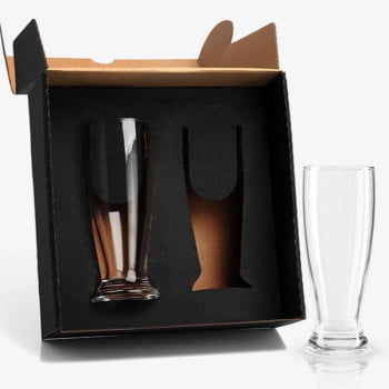Kit Copos Personalizado 2 Peças 200 ML SMVI-00222 Brinde Personalizado