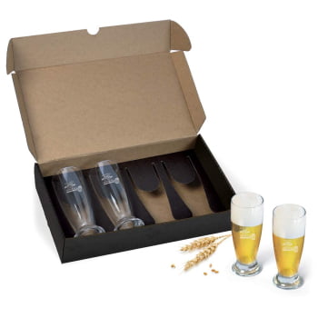 Kit Copos Personalizado 4 Peças 200 ML SMVI-00224 Brindes Personalizados