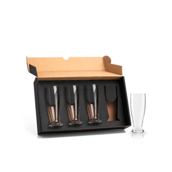 Kit Copos Personalizado 4 Peças 200 ML SMVI-00224 Brindes Personalizados