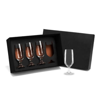 Kit Copos Personalizado 4 Peças 300 ML SMVI-00304 Brinde Personalizado