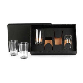 Kit Copos Personalizado 4 Peças 350 ML SMVI-00314 Brinde Personalizado