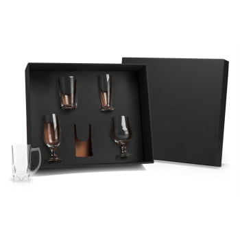 Kit Copos Personalizado 5 Peças SMKT-90040 Brinde Personalizado