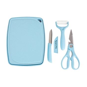 Kit Cozinha Personalizado Plástico 3 Peças X03496 Brinde Personalizado