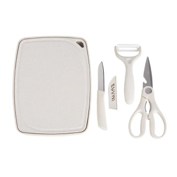 Kit Cozinha Personalizado Plástico 3 Peças X03496 Brinde Personalizado