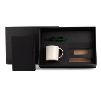 Kit Escritório 3 Peças SMKT-9044L Brindes Personalizados