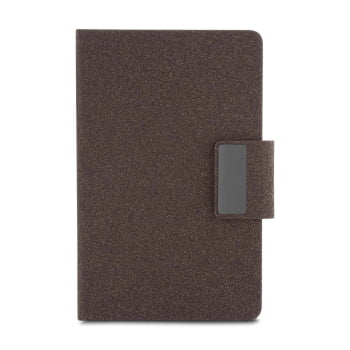 Kit Escritório Personalizado A5 em Pu e Fibra de Café ou Chá ASICAD445 Brindes Personalizados