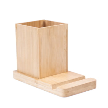 Suporte de Celular Personalizado Bambu SP93638 Brinde Personalizado