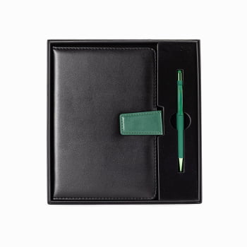 Kit Executivo Personalizado 2 Peças X19013 Brindes Personalizados