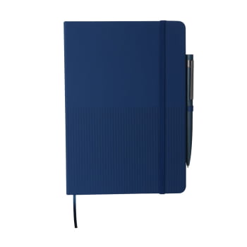 Kit Executivo Personalizado Caderno e Caneta Metálica ASICJ125